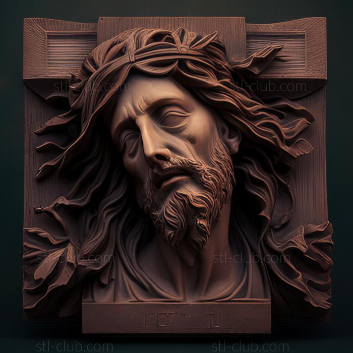 3D model st jesus (STL)